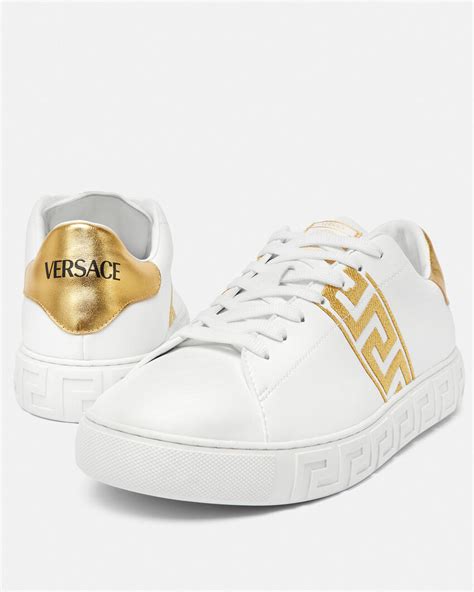 versace embroidered sneakers|Versace sneaker price.